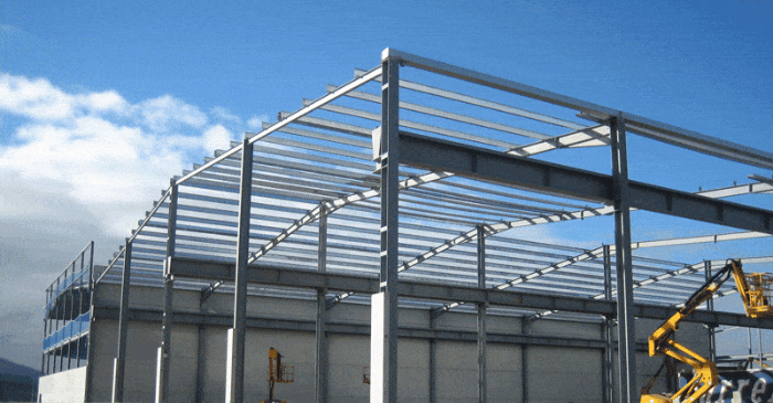 Vigas de metal Montajes Morte