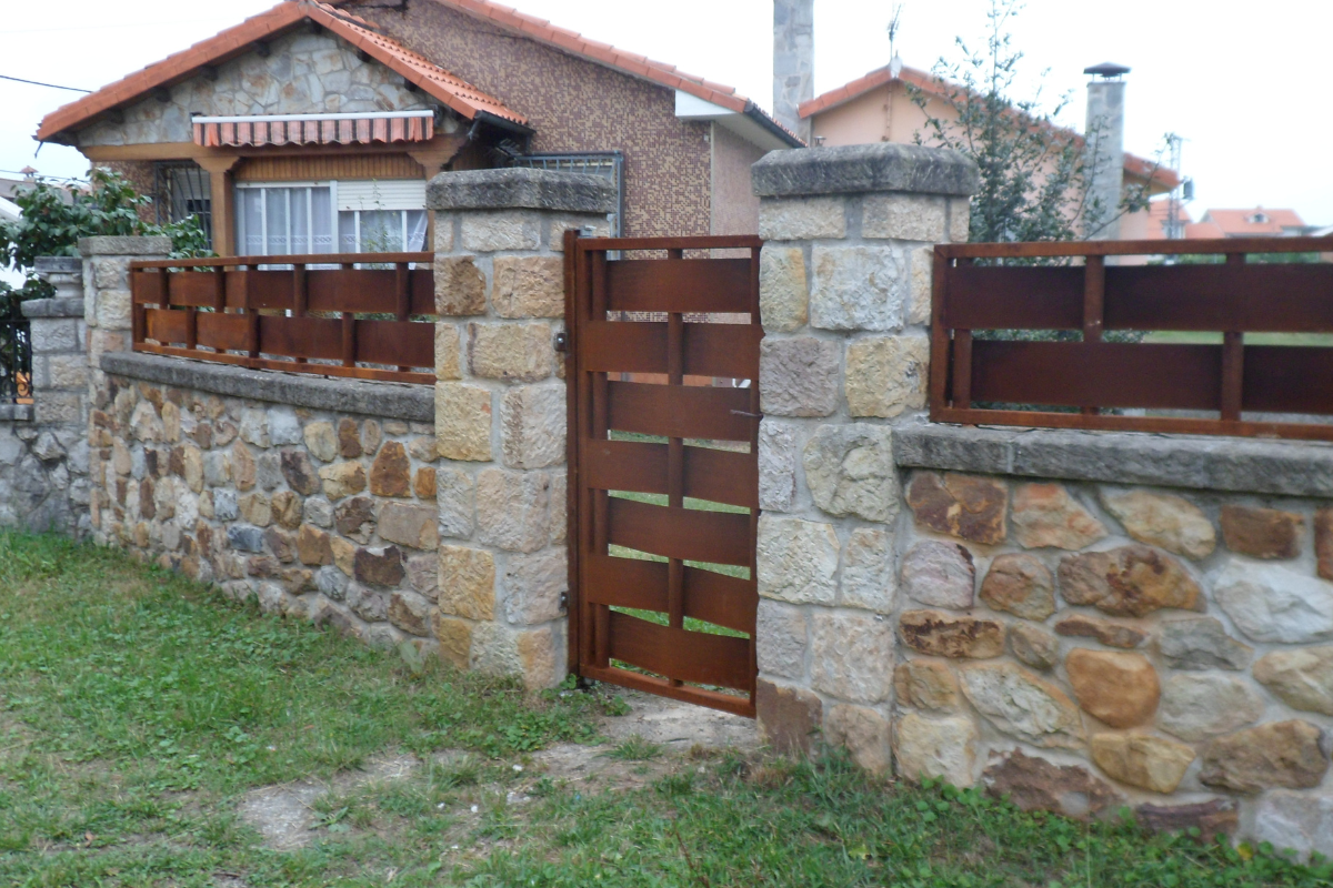 Cerramientos acero corten