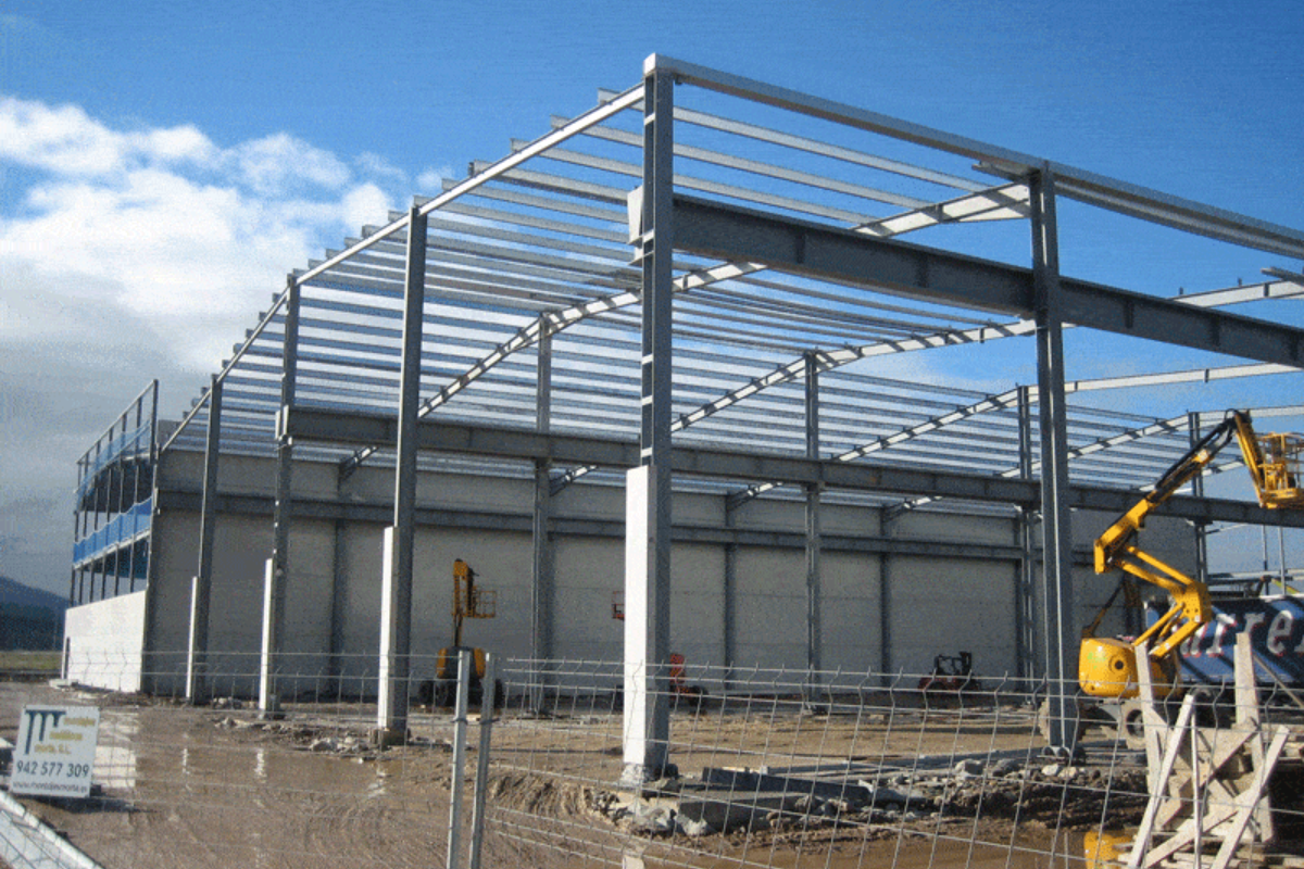 Estructura de metal en Cantabria